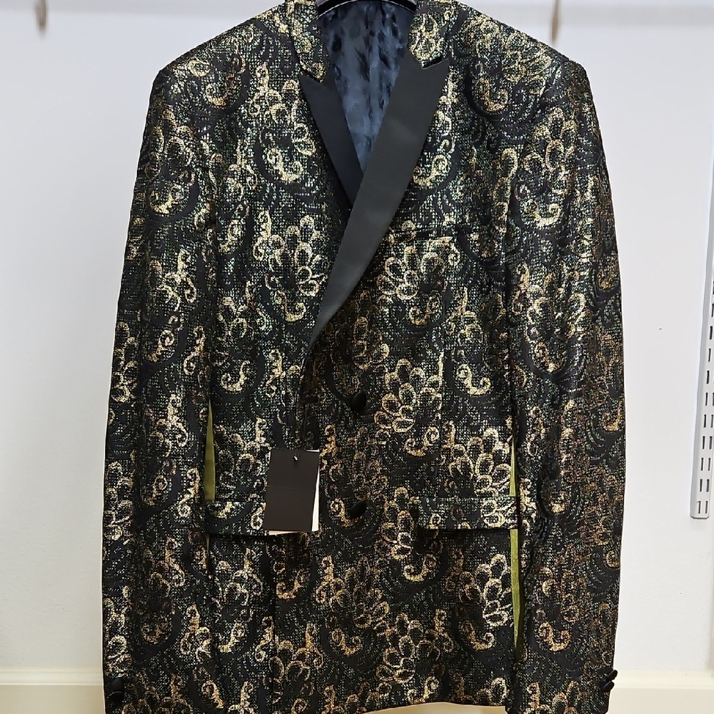 COPY - ASOS | Floral Brocade Sport Coat | 46"